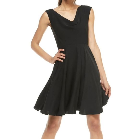 Gal Meets Glam Mara Cowl Neck Dress NWT size 4 - Picture 6 of 11